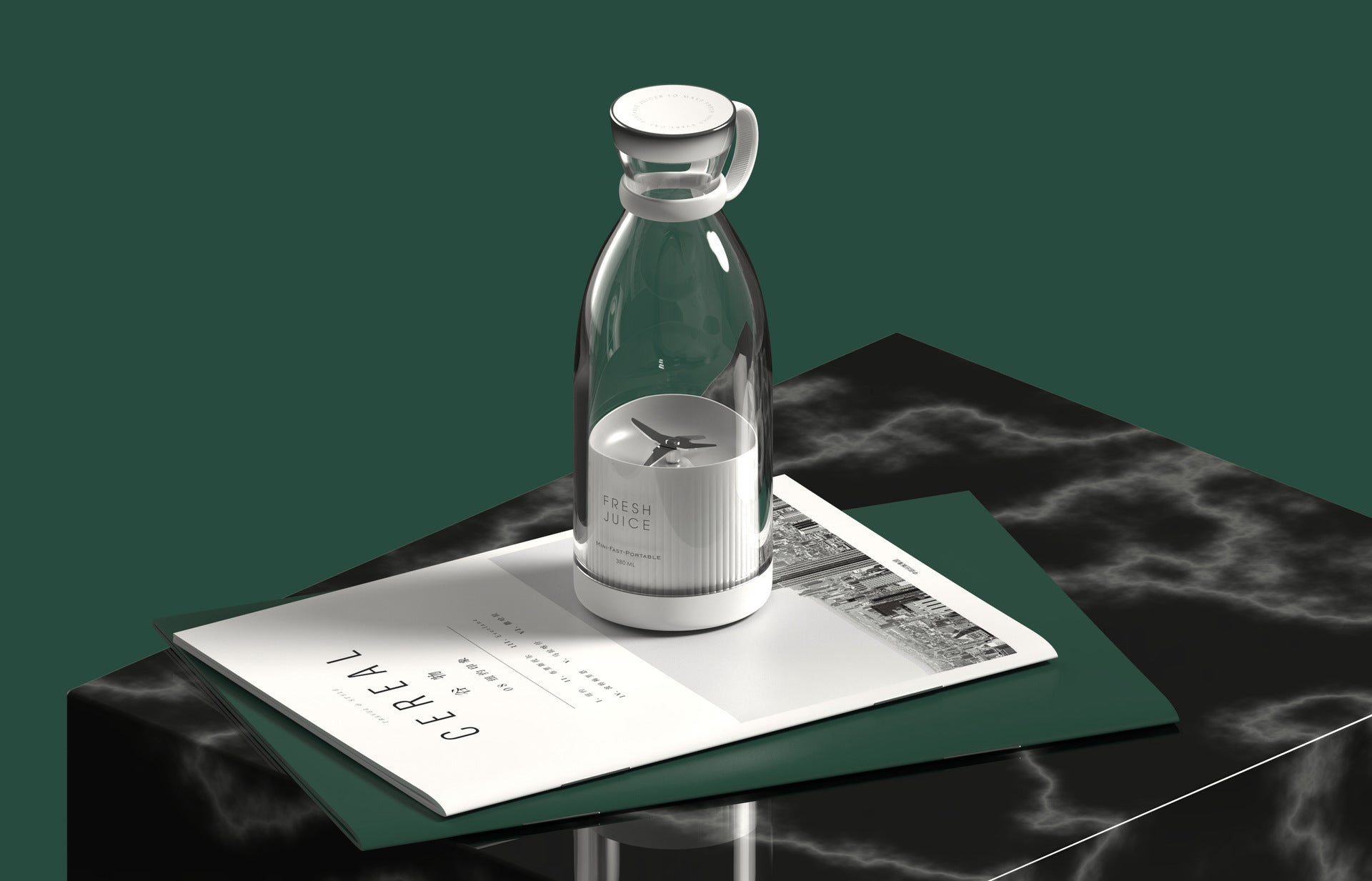 BlendX Portable Mixer USB Rechargeable