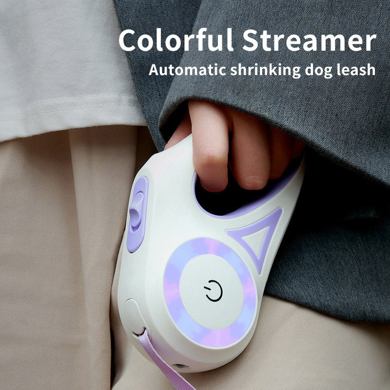 Retractable Dog Leash with LED Collar - Elixy Market