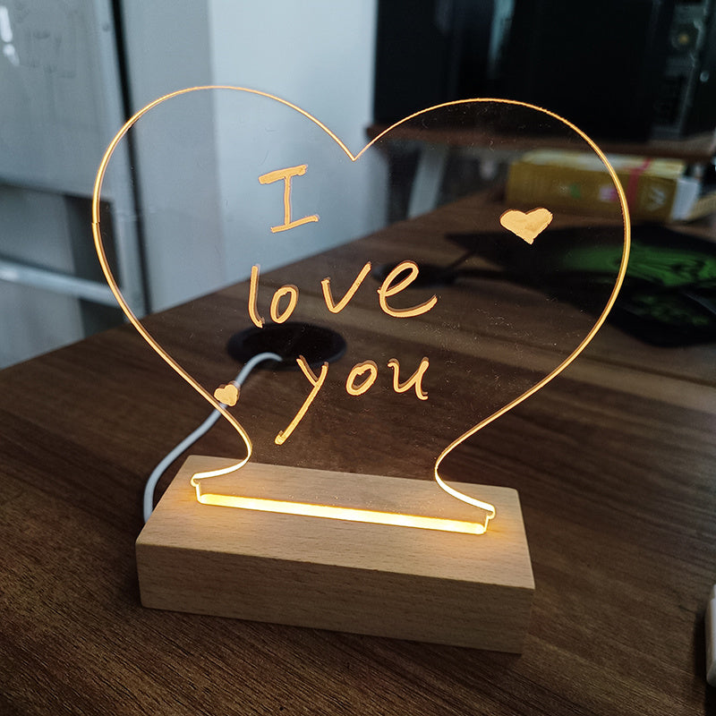 Creative Note Board Led Light